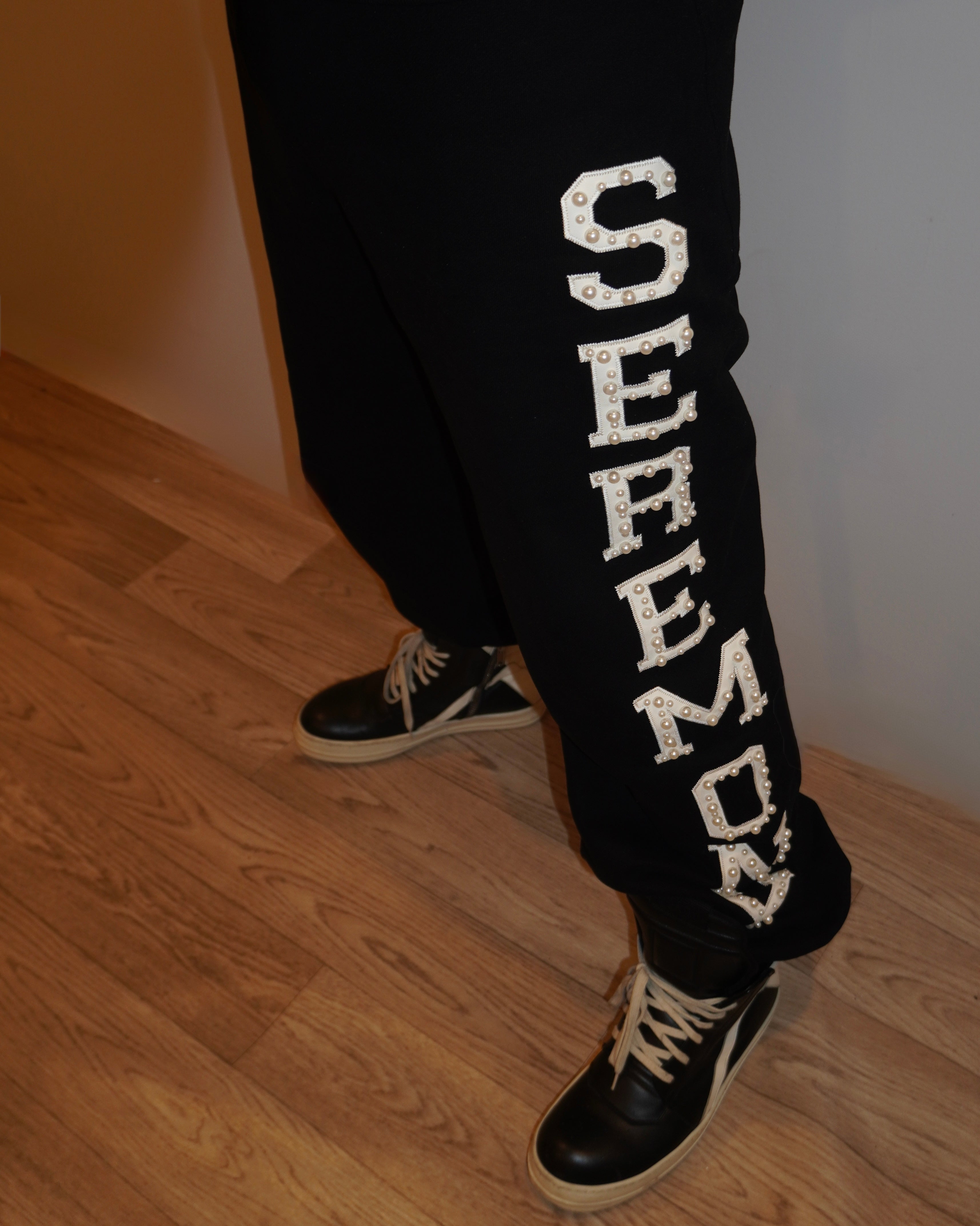 Pearled Sweatpants