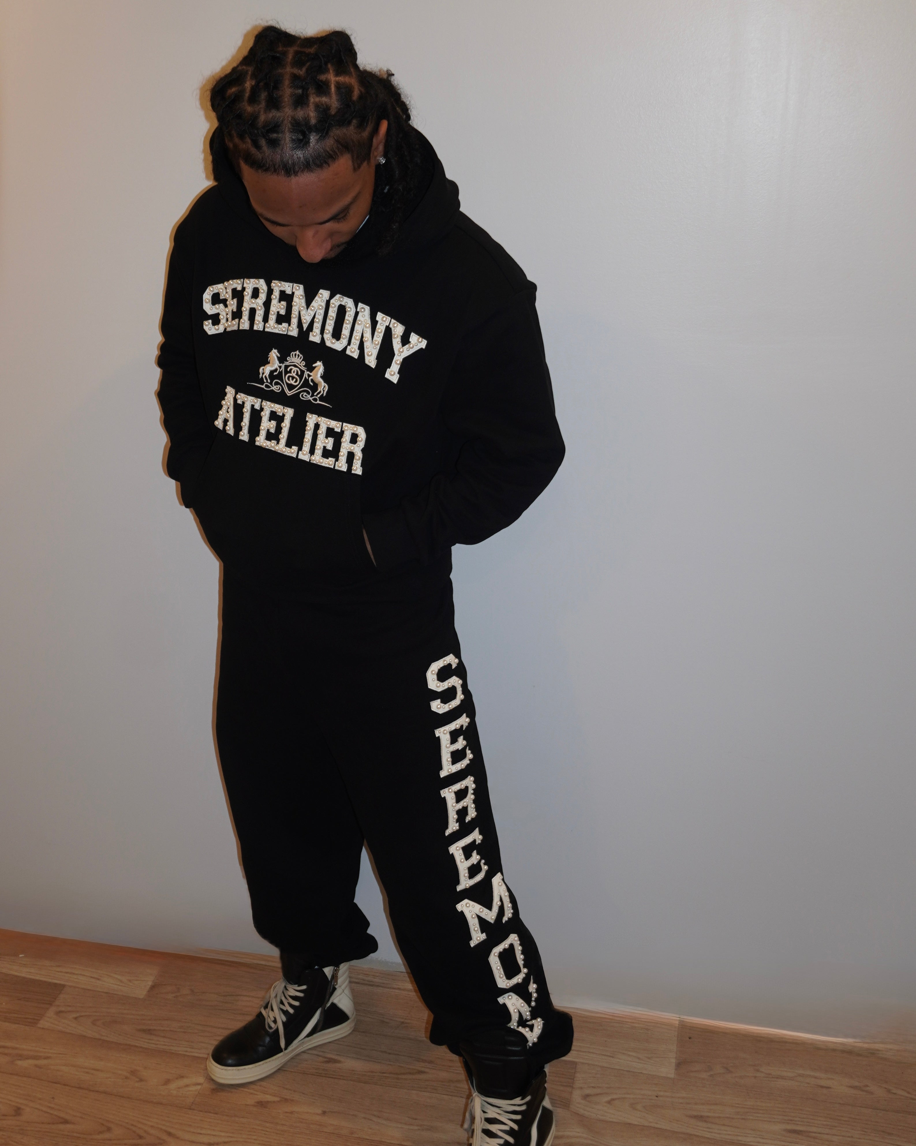 Pearled Hoodie