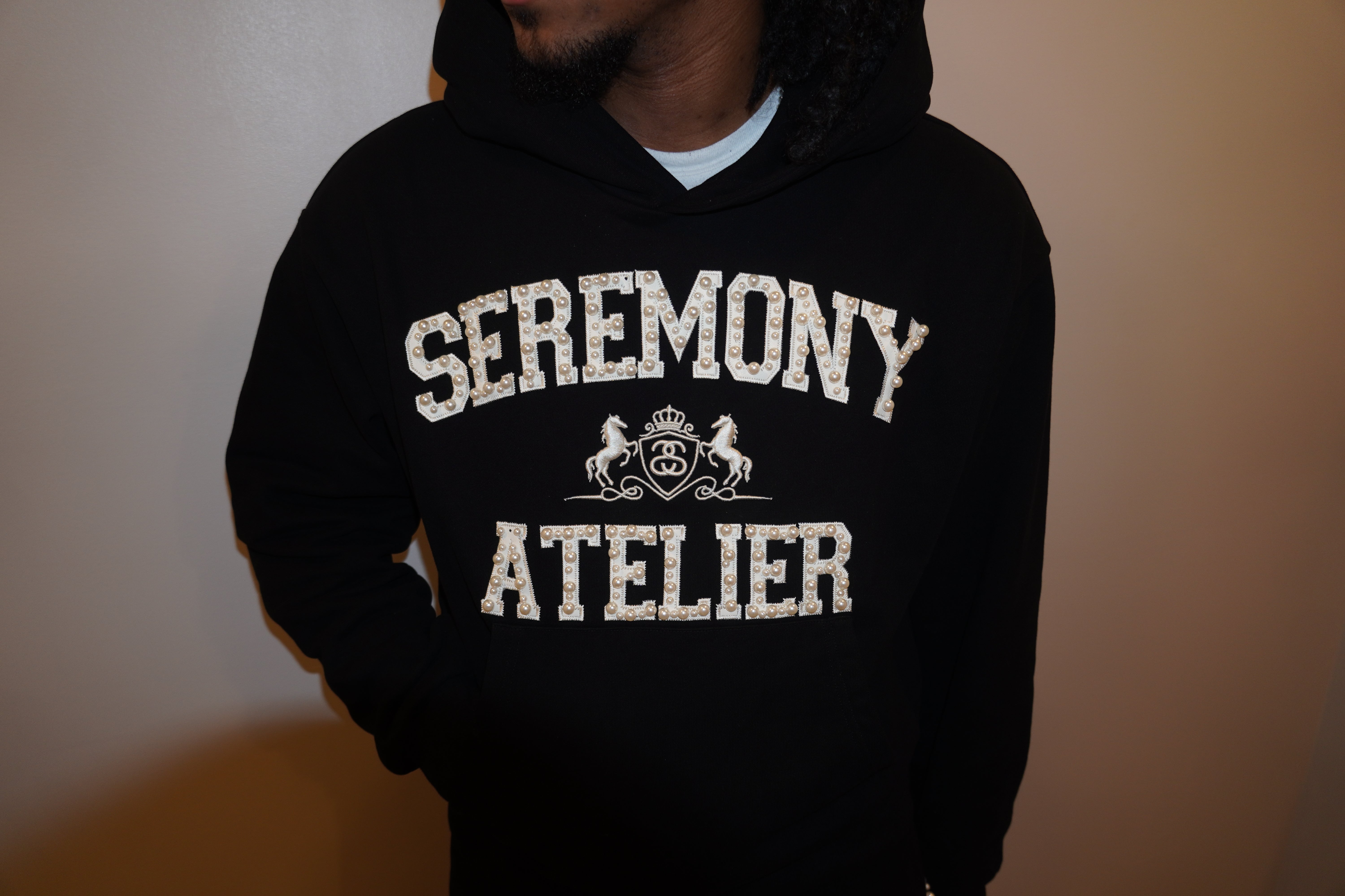 Pearled Hoodie