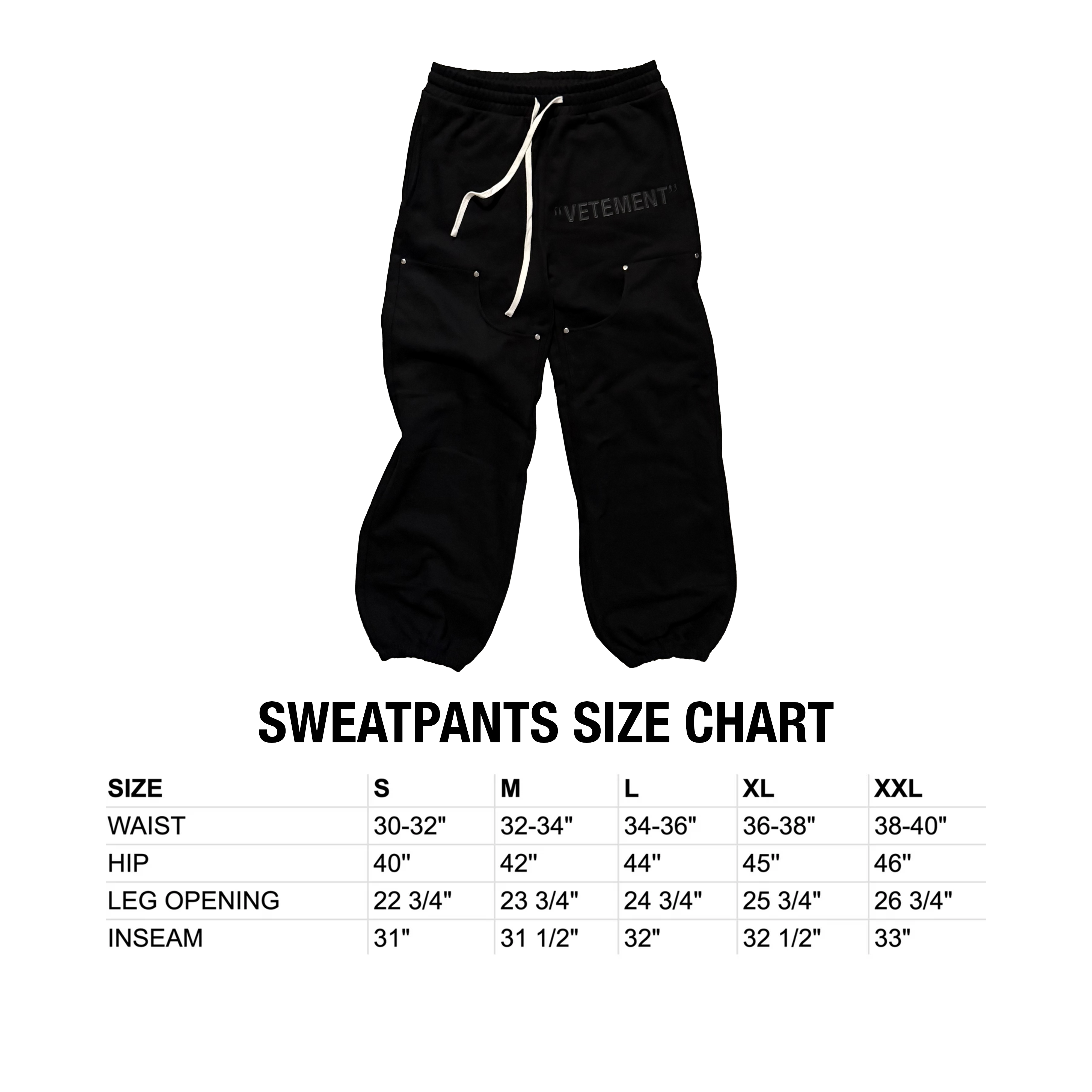 "VETEMENT" Sweatpants