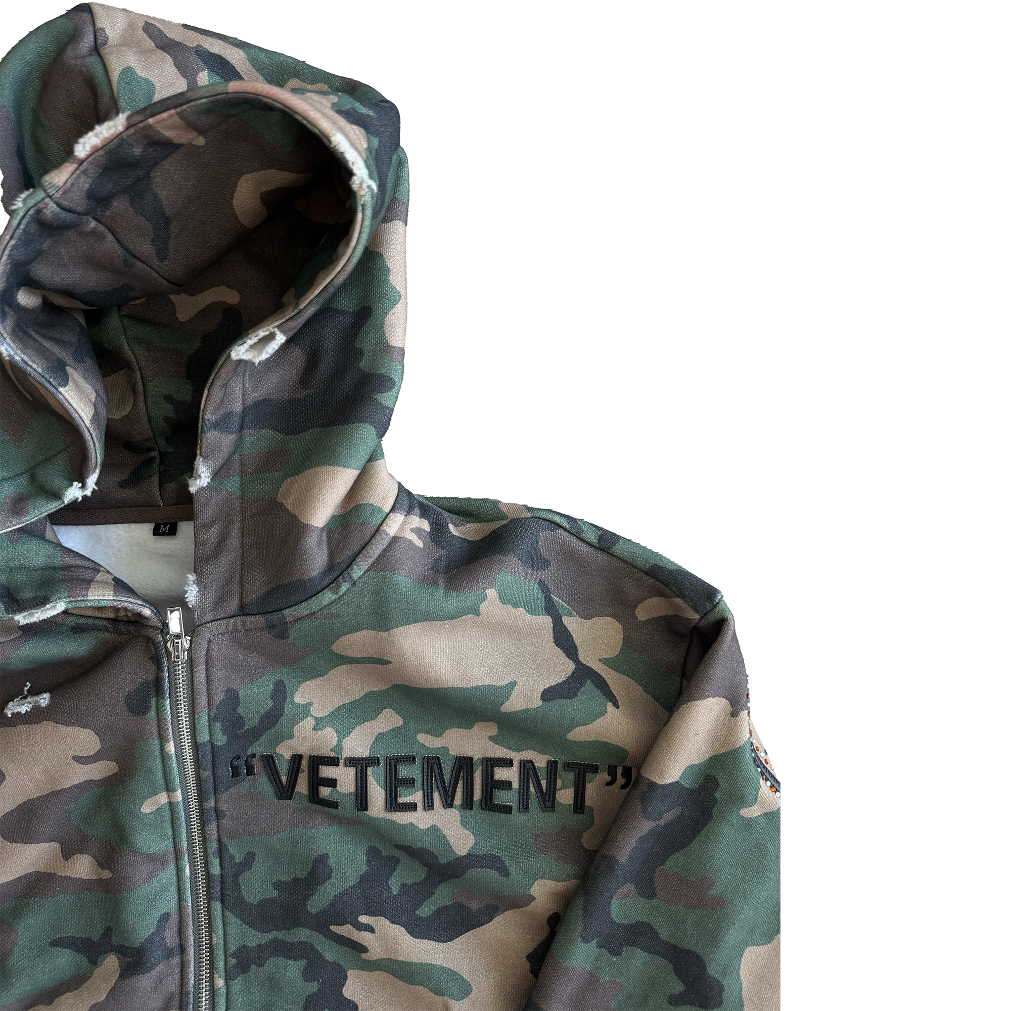 "VETEMENT" Camo Hoodie